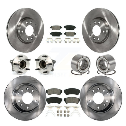[Avant + Arrière] Kit de Roulement de roue pour 2009-2013 Mazda 6 3.7L KBB-106725