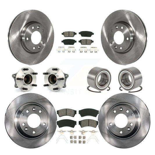 [Avant + Arrière] Kit de Roulement de roue pour 2009-2013 Mazda 6 3.7L KBB-106725