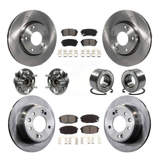 [Avant + Arrière] Kit de Roulement de roue pour 2010 Hyundai Elantra Hatchback avec Non-ABS KBB-106726