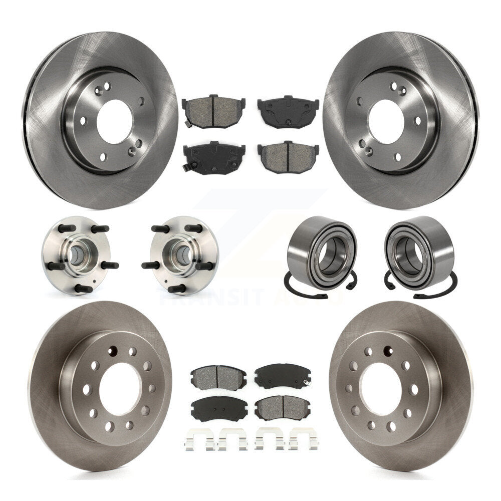 [Avant + Arrière] Kit de Roulement de roue pour Hyundai Tiburon KBB-106729