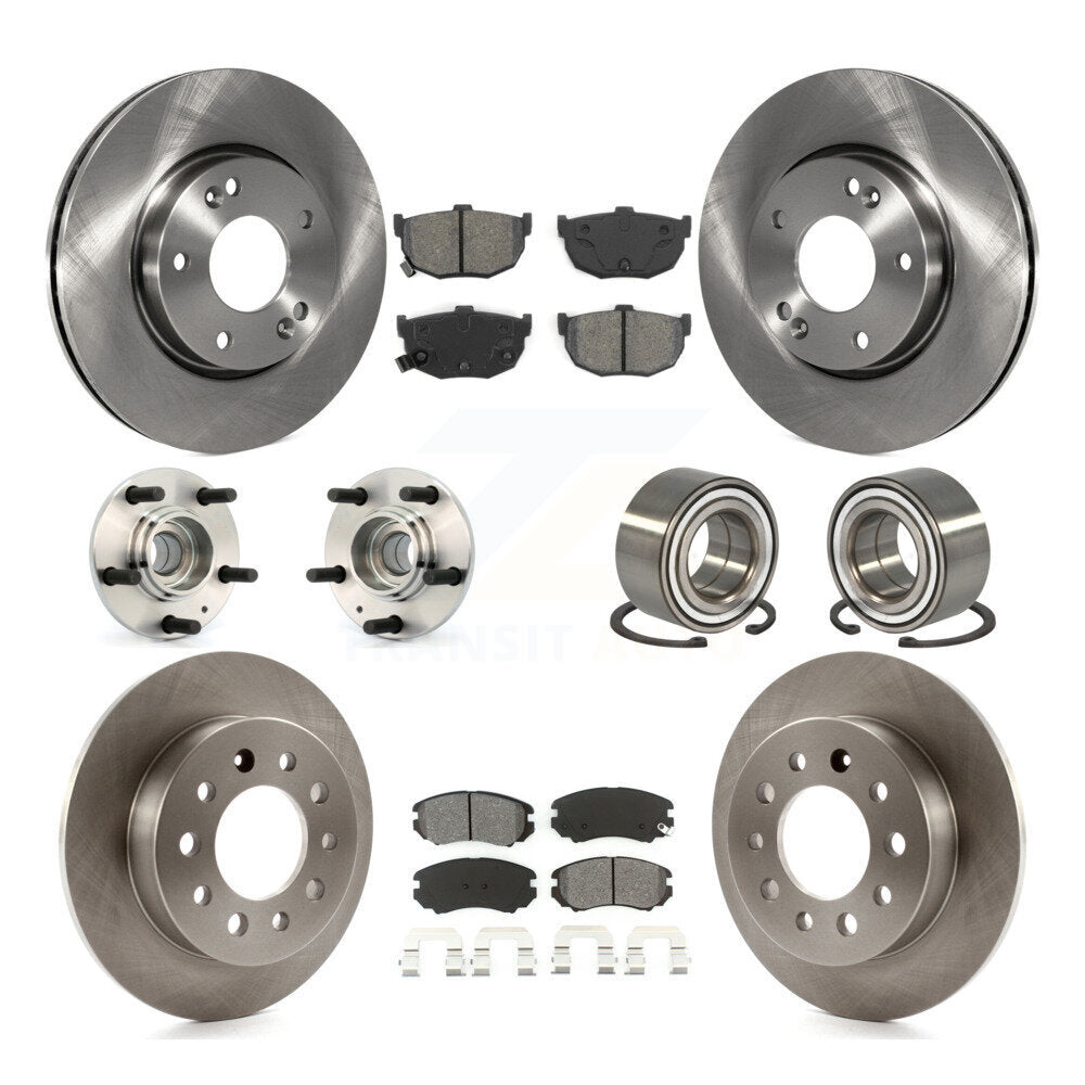 [Avant + Arrière] Kit de Roulement de roue pour Hyundai Tiburon KBB-106730
