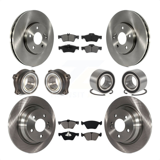 [Avant + Arrière] Kit de Roulement de roue pour Mercedes-Benz E320 avec Solid Rotor KBB-106731 par Transit Auto
