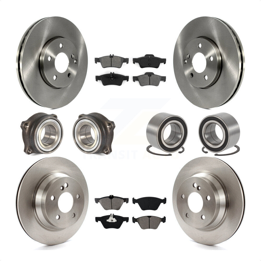 [Avant + Arrière] Kit de Roulement de roue pour Mercedes-Benz E350 E320 KBB-106732 par Transit Auto
