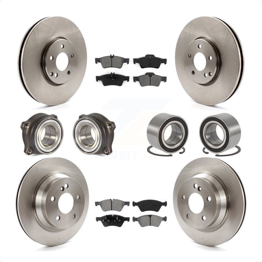 [Avant + Arrière] Kit de Roulement de roue pour Mercedes-Benz E550 4Matic avec AWD KBB-106733 par Transit Auto