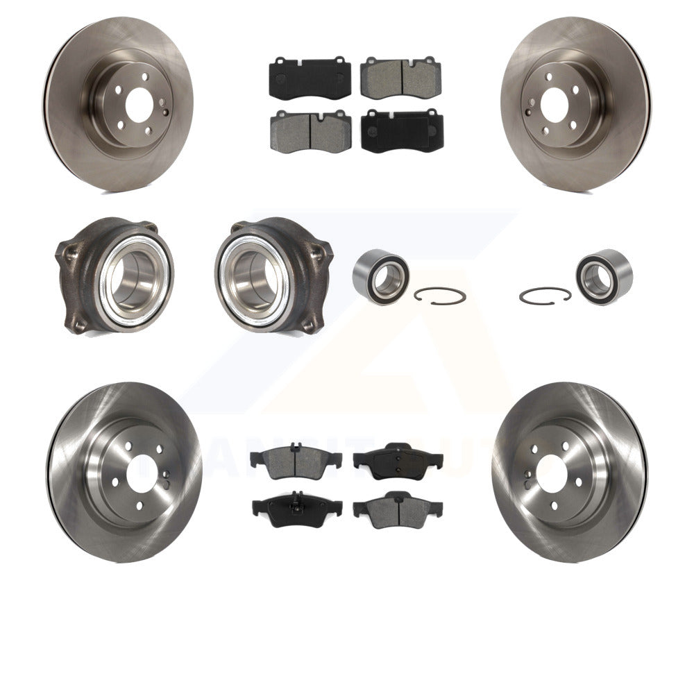 [Avant + Arrière] Kit de Roulement de roue pour 2009 Mercedes-Benz S450 sans Sport Package KBB-106734 par Transit Auto