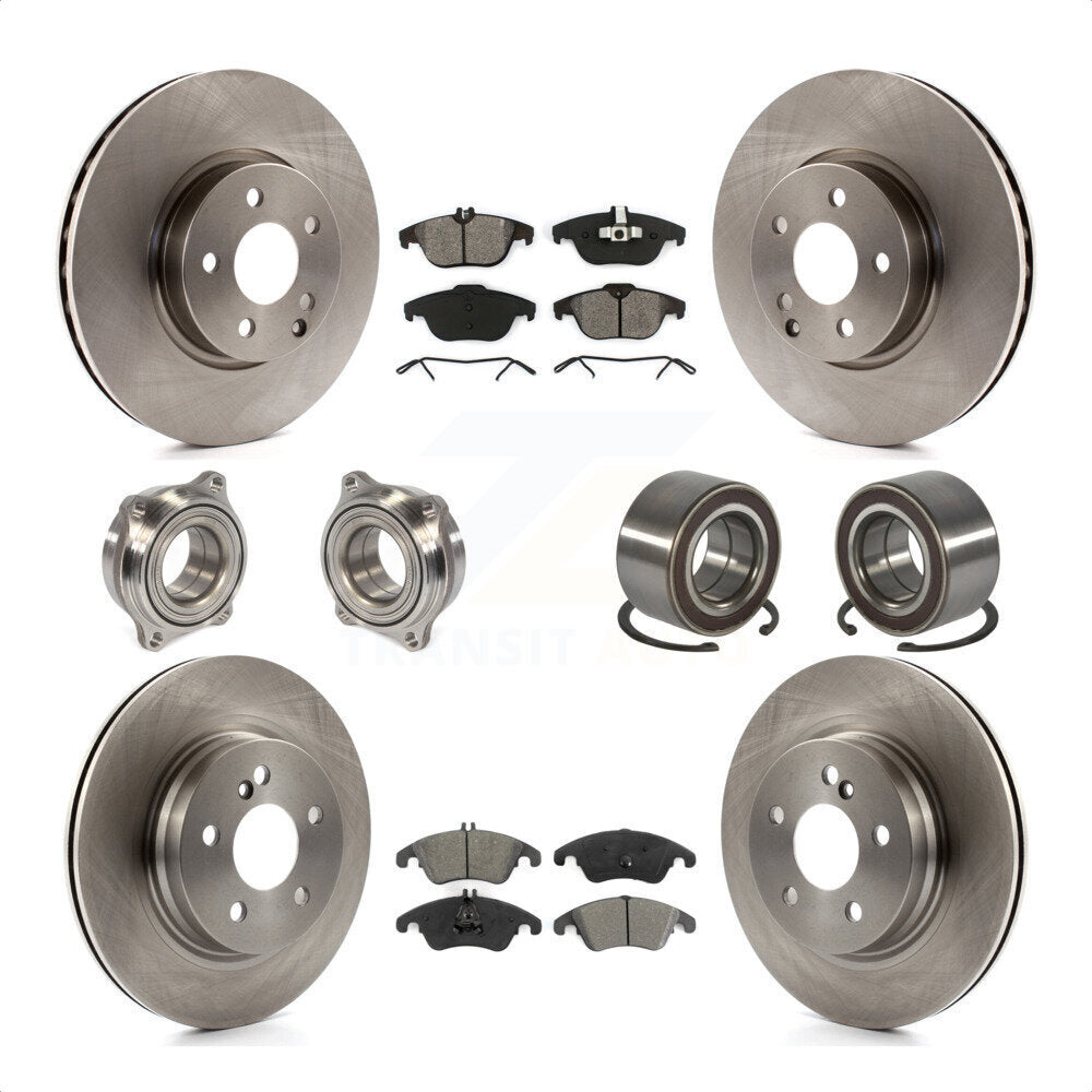 [Avant + Arrière] Kit de Roulement de roue pour Mercedes-Benz E350 C300 C350 KBB-106742 par Transit Auto