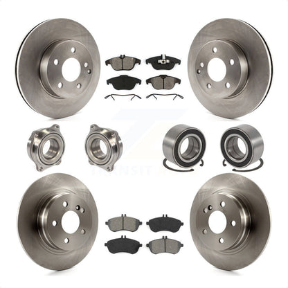 [Avant + Arrière] Kit de Roulement de roue pour 2010 Mercedes-Benz C300 C250 AWD KBB-106743 par Transit Auto