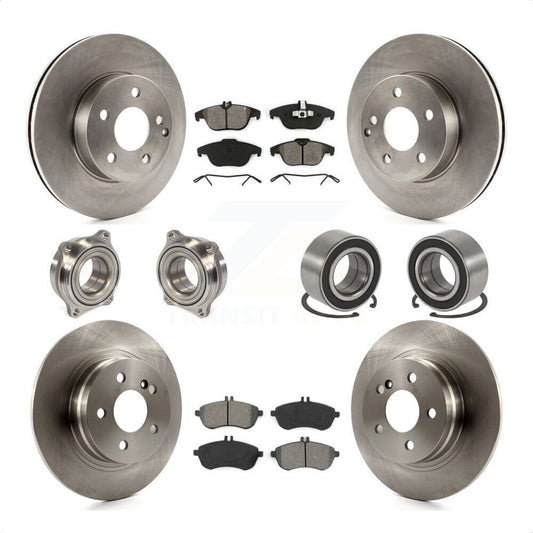 [Avant + Arrière] Kit de Roulement de roue pour 2010 Mercedes-Benz C300 C250 AWD KBB-106743 par Transit Auto