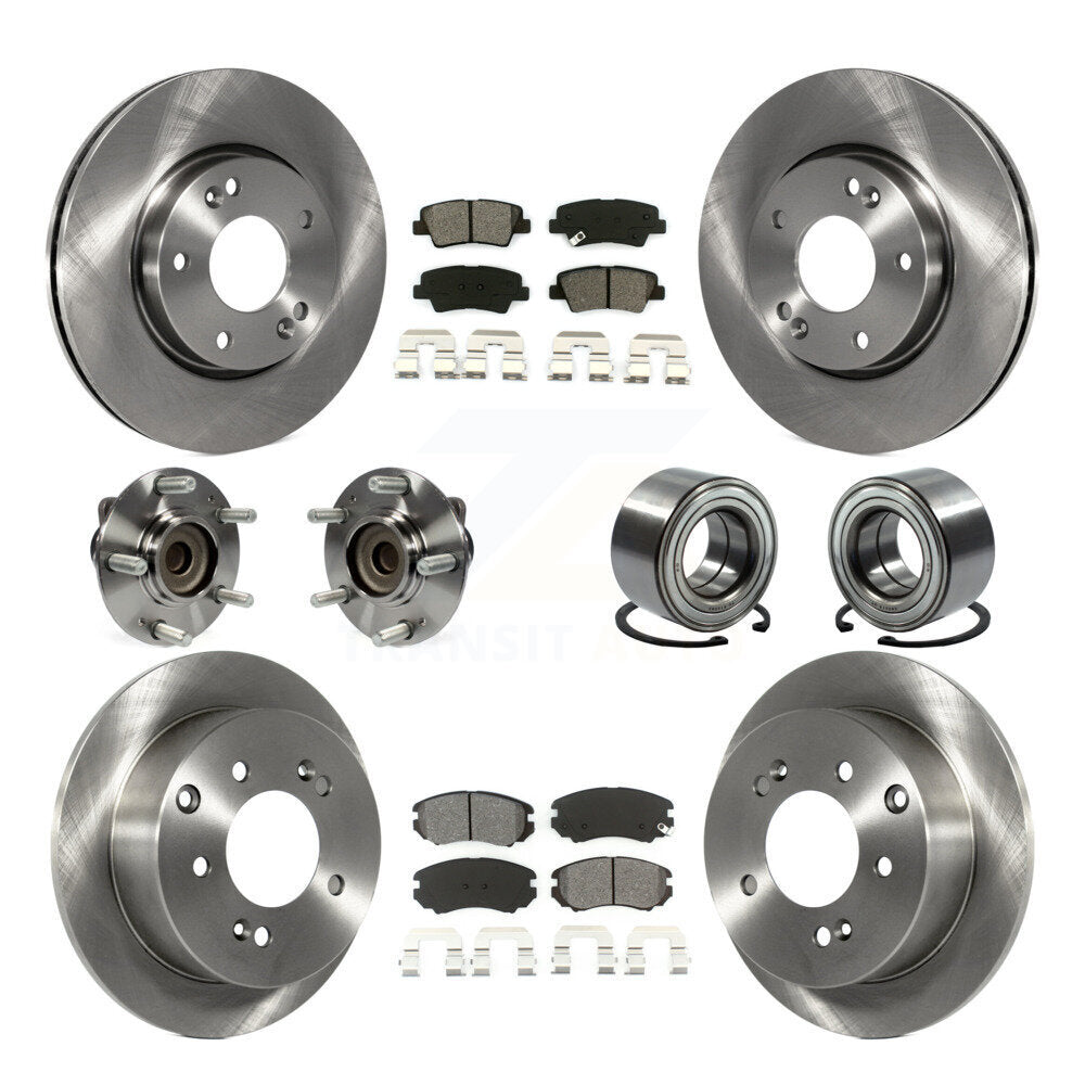 [Avant + Arrière] Kit de Roulement de roue pour 2012-2013 Kia Soul KBB-106744