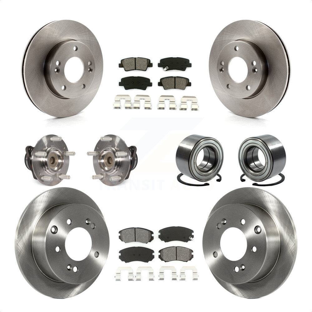 [Avant + Arrière] Kit de Roulement de roue pour 2010 Kia Soul 1.6L avec Non-ABS KBB-106750 par Transit Auto