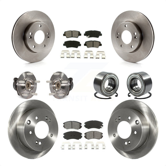 [Avant + Arrière] Kit de Roulement de roue pour 2010 Kia Soul 1.6L avec Non-ABS KBB-106750 par Transit Auto