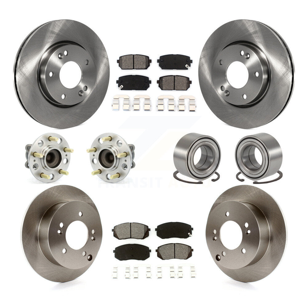 [Avant + Arrière] Kit de Roulement de roue pour 2010-2012 Kia Rondo KBB-106753