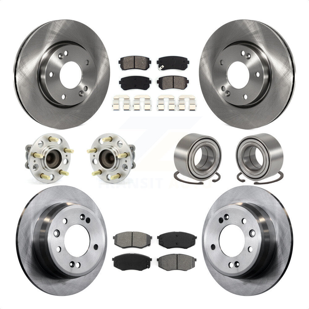 [Avant + Arrière] Kit de Roulement de roue pour Hyundai Tucson Kia Sportage FWD KBB-106754 par Transit Auto