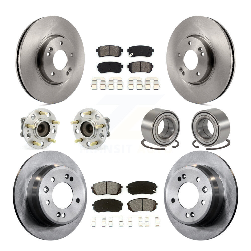 [Avant + Arrière] Kit de Roulement de roue pour Kia Sportage Hyundai Tucson FWD KBB-106757