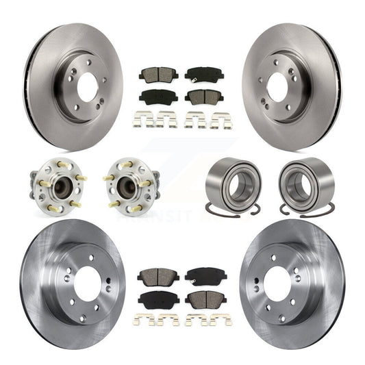 [Avant + Arrière] Kit de Roulement de roue pour Hyundai Sonata Kia Optima KBB-106758