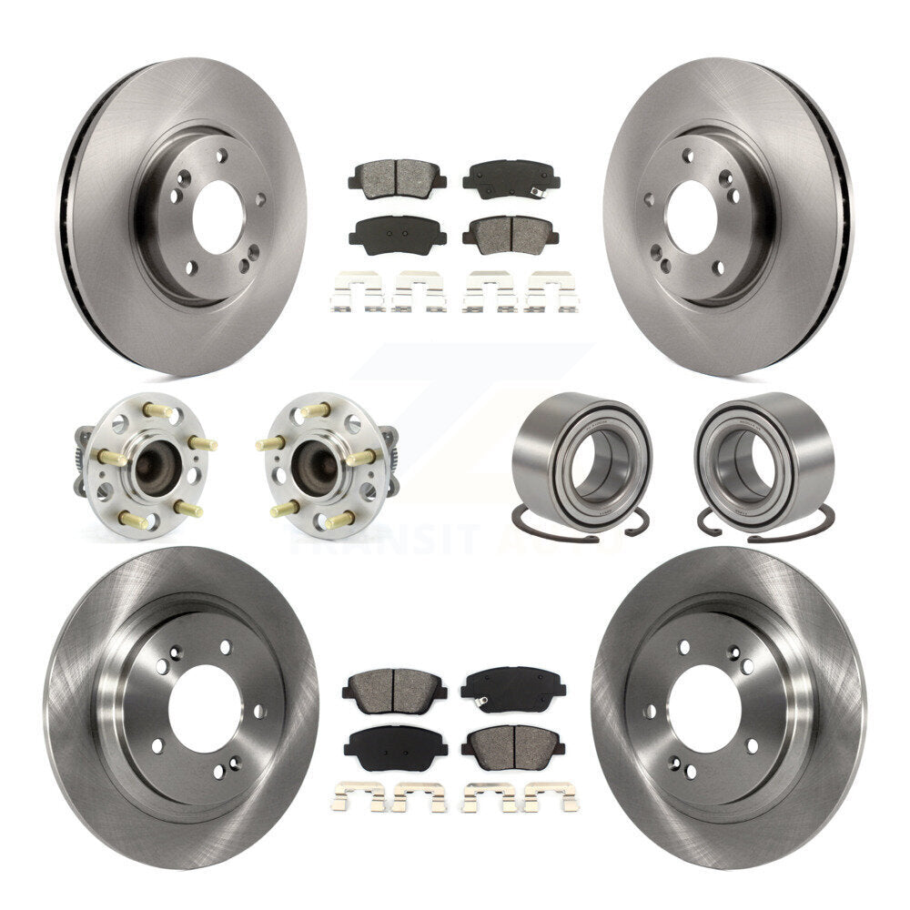 [Avant + Arrière] Kit de Roulement de roue pour 2013 Kia Optima 2.4L avec Electric Parking KBB-106759
