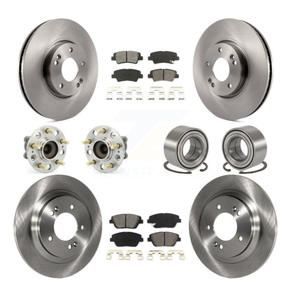 [Avant + Arrière] Kit de Roulement de roue pour 2013 Kia Optima 2.4L avec Electric Parking KBB-106759