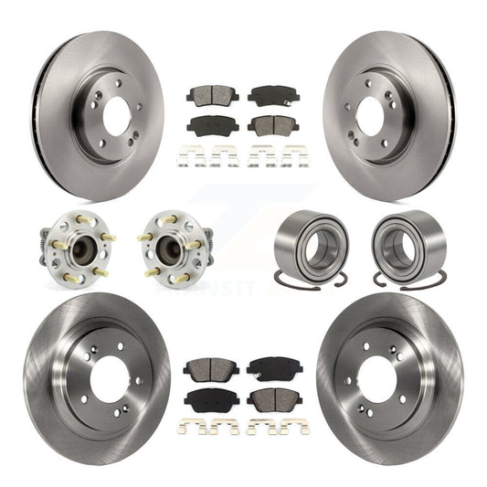 [Avant + Arrière] Kit de Roulement de roue pour 2013 Kia Optima 2.4L avec Electric Parking KBB-106759