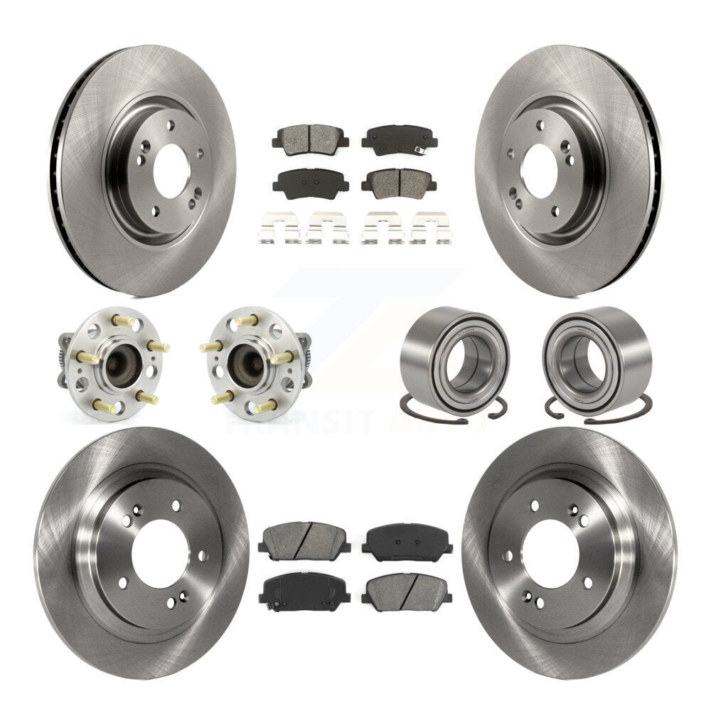 [Avant + Arrière] Kit de Roulement de roue pour 2013 Kia Optima 2.0L avec Electric Parking KBB-106763