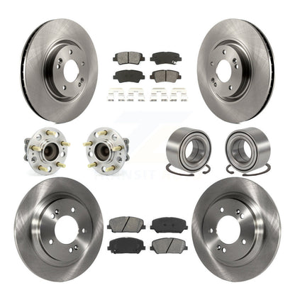 [Avant + Arrière] Kit de Roulement de roue pour 2013 Kia Optima 2.0L avec Electric Parking KBB-106763