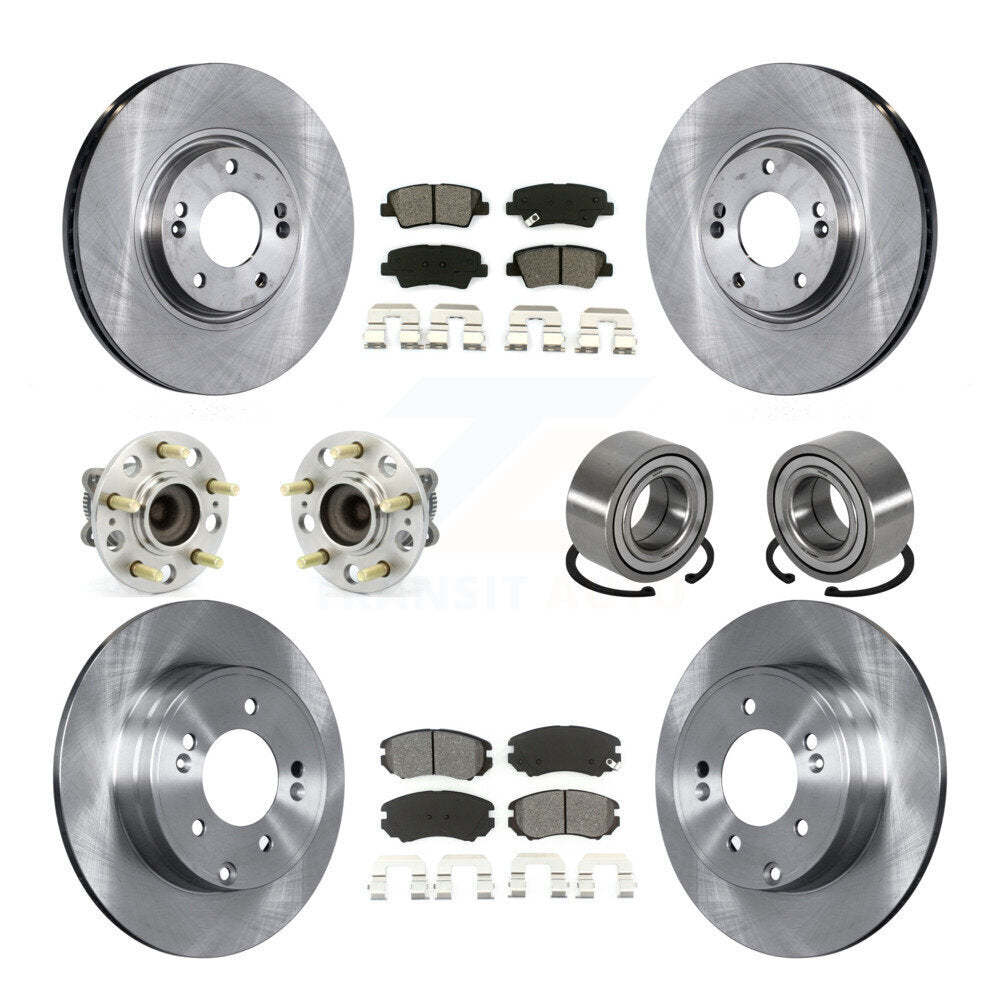 [Avant + Arrière] Kit de Roulement de roue pour 2011 Hyundai Azera KBB-106766