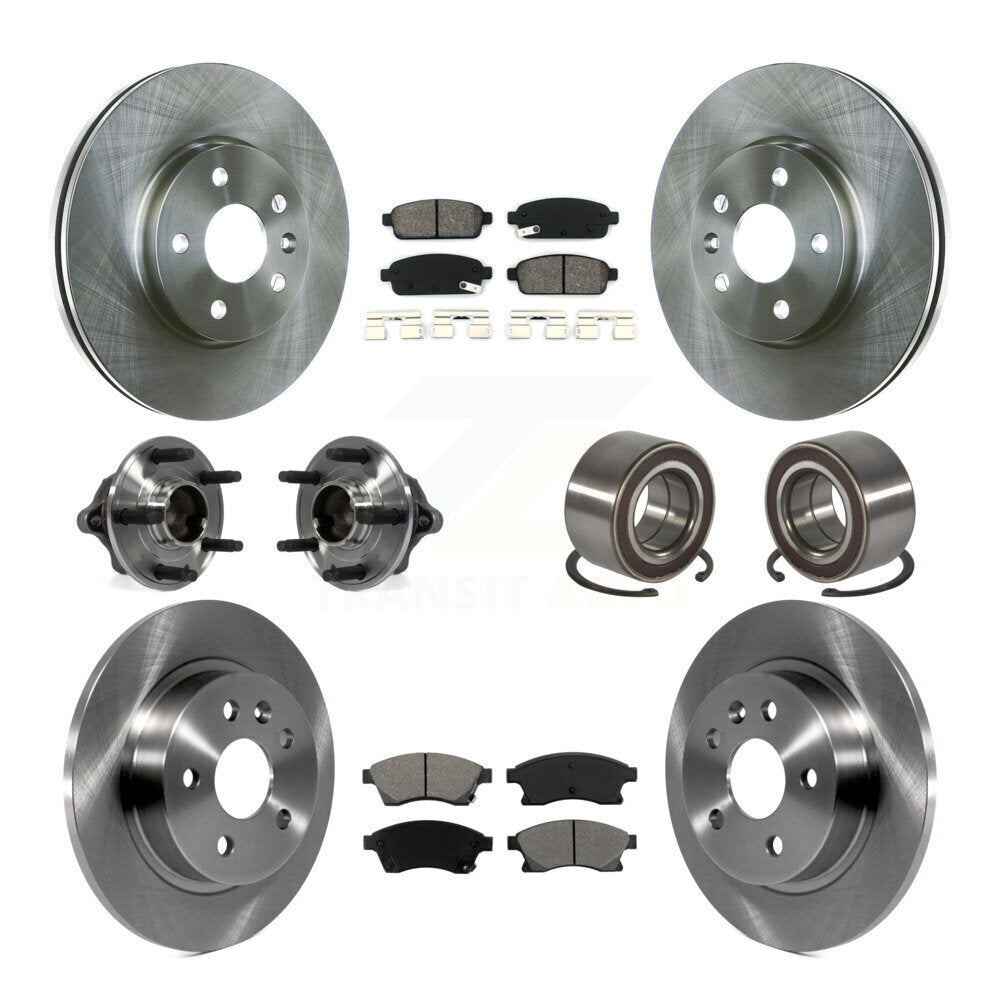 [Avant + Arrière] Kit de Roulement de roue pour Chevrolet Sonic KBB-106774