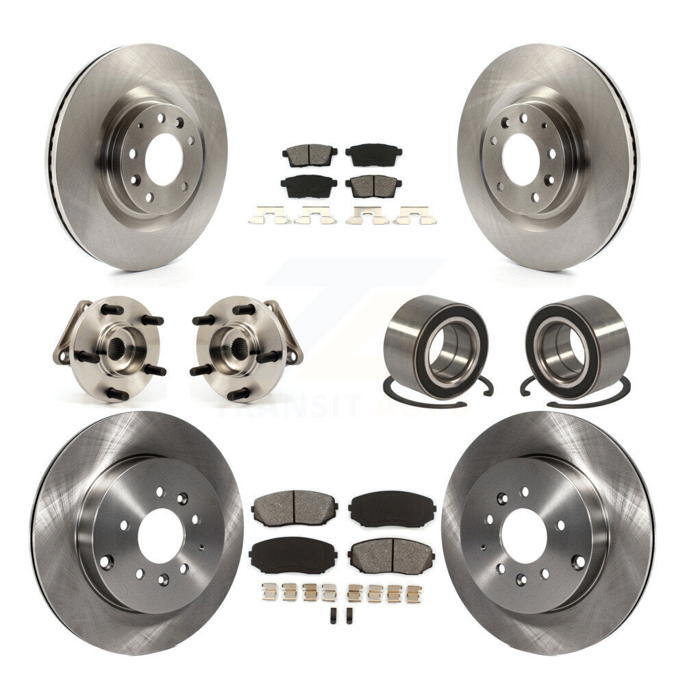 [Avant + Arrière] Kit de Roulement de roue pour 2007-2015 Mazda CX-9 AWD KBB-106778