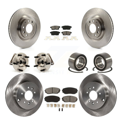[Avant + Arrière] Kit de Roulement de roue pour 2007-2015 Mazda CX-9 AWD KBB-106778