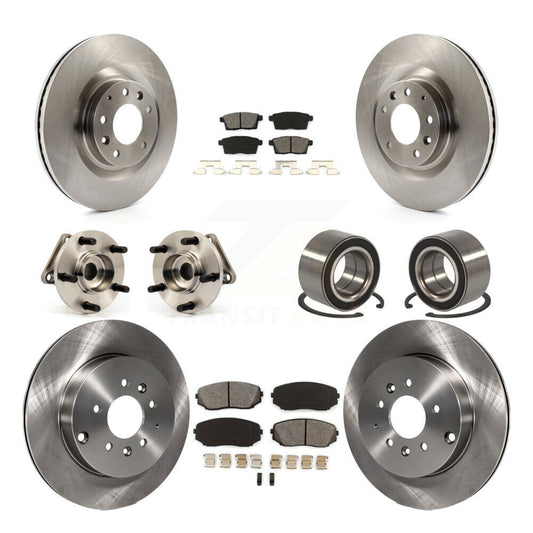 [Avant + Arrière] Kit de Roulement de roue pour 2007-2015 Mazda CX-9 AWD KBB-106778
