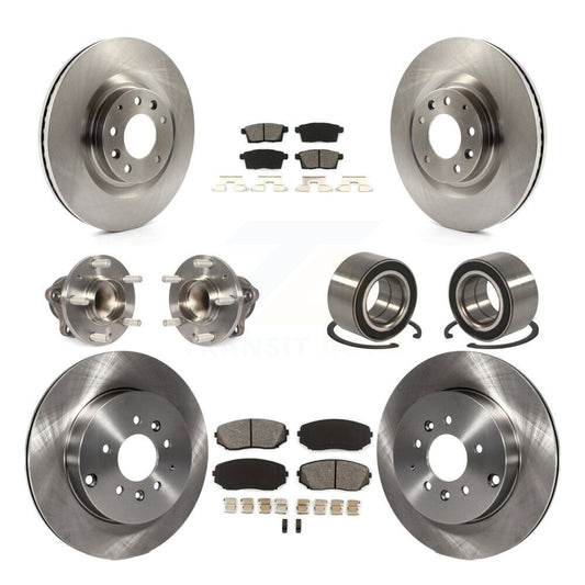 [Avant + Arrière] Kit de Roulement de roue pour 2007-2015 Mazda CX-9 FWD KBB-106785