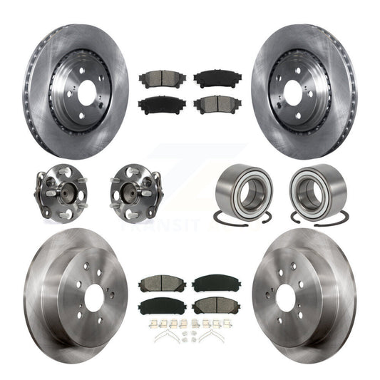 [Avant + Arrière] Kit de Roulement de roue pour 2011-2020 Toyota Sienna FWD KBB-106786