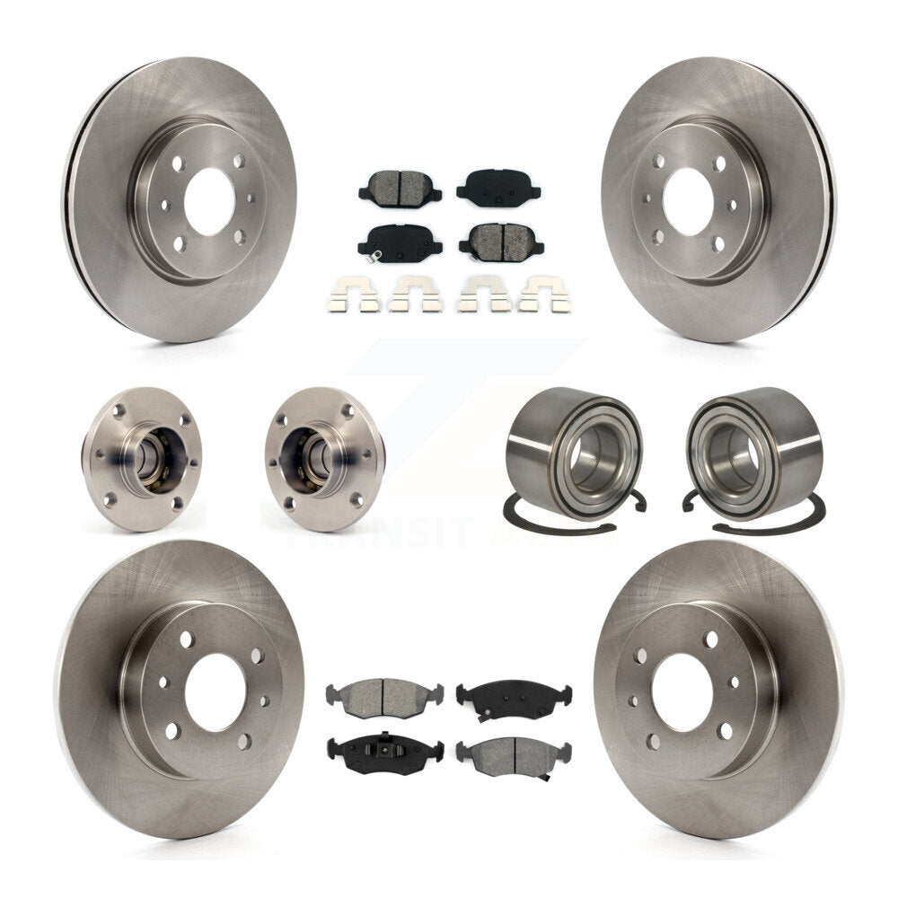 [Avant + Arrière] Kit de Roulement de roue pour Fiat 500 KBB-106788