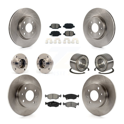 [Avant + Arrière] Kit de Roulement de roue pour Fiat 500 KBB-106788