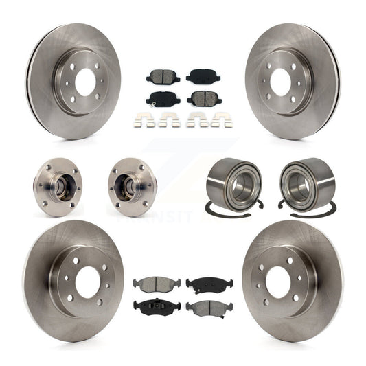 [Avant + Arrière] Kit de Roulement de roue pour Fiat 500 KBB-106788