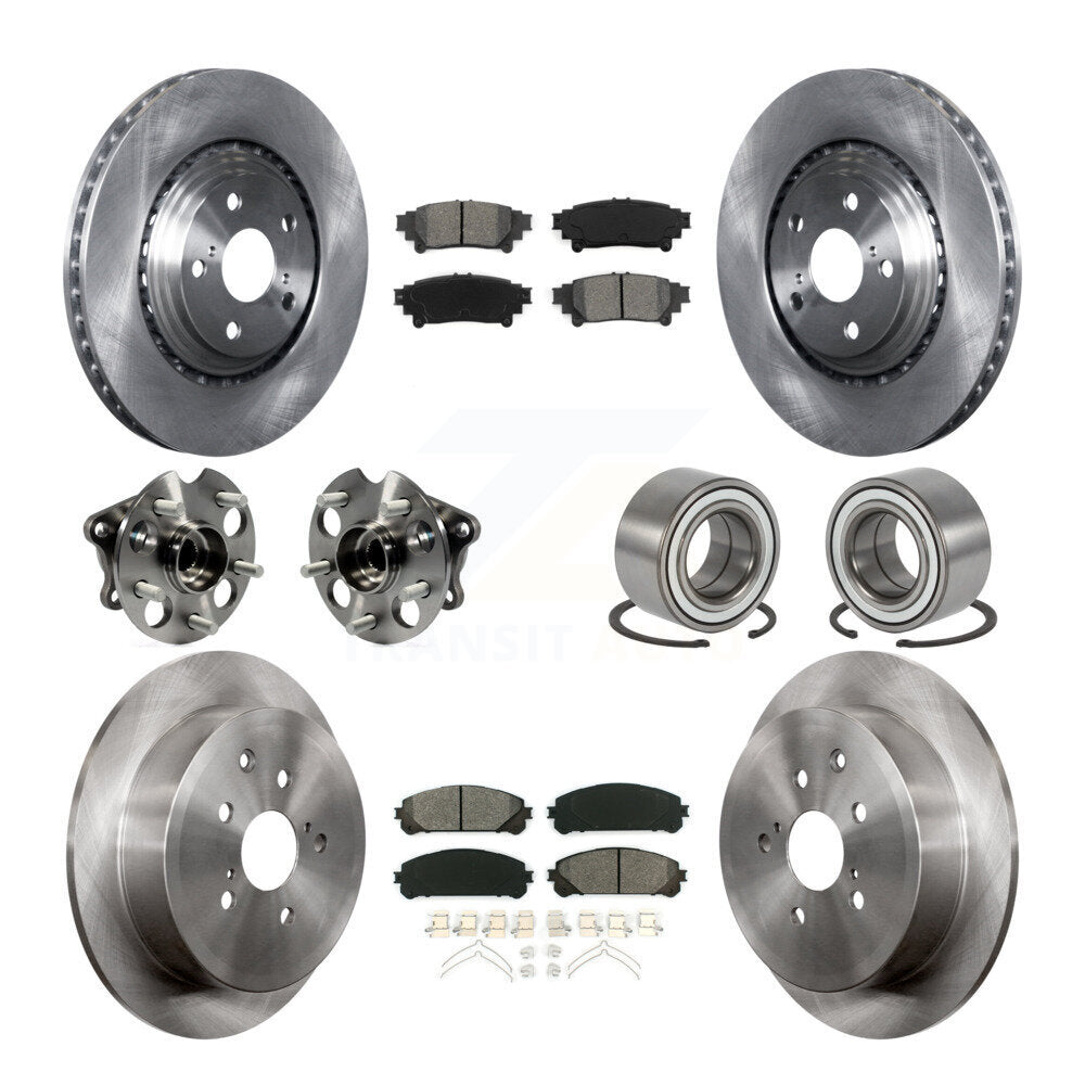 [Avant + Arrière] Kit de Roulement de roue pour 2011-2020 Toyota Sienna AWD KBB-106789
