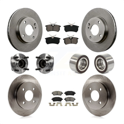 [Avant + Arrière] Kit de Roulement de roue pour 2014-2018 Ford Fiesta S Titanium SE KBB-106794 par Transit Auto