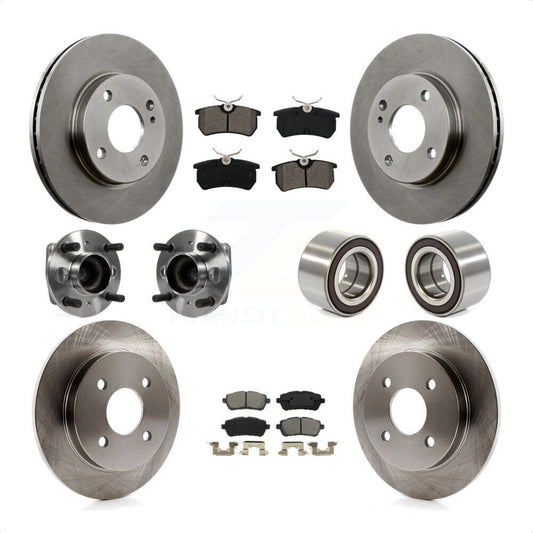 [Avant + Arrière] Kit de Roulement de roue pour 2014-2018 Ford Fiesta S Titanium SE KBB-106794 par Transit Auto