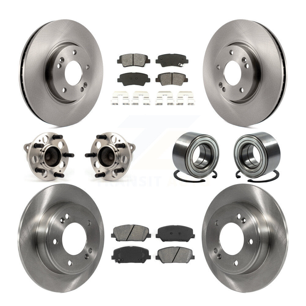 [Avant + Arrière] Kit de Roulement de roue pour Hyundai Veloster Kia Forte Koup KBB-106795