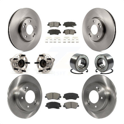 [Avant + Arrière] Kit de Roulement de roue pour 2015 Hyundai Veloster Tech RE FLEX SE KBB-106796 par Transit Auto
