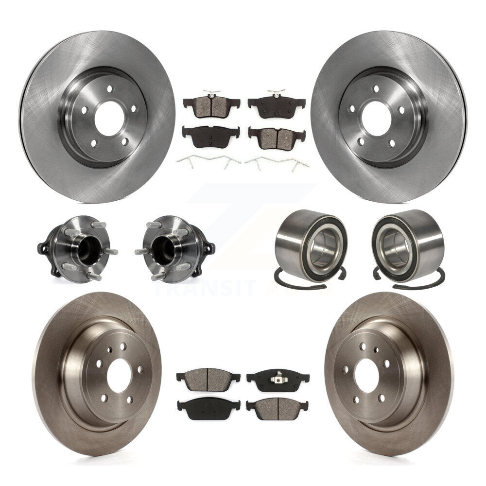 [Avant + Arrière] Kit de Roulement de roue pour Ford Escape Lincoln MKC KBB-106801