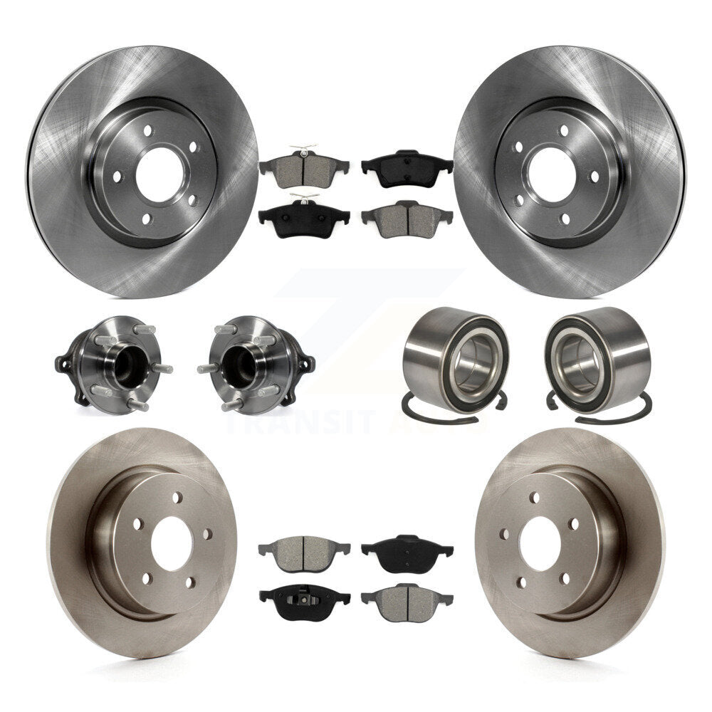 [Avant + Arrière] Kit de Roulement de roue pour Ford Escape C-Max sans Parking Assist KBB-106802