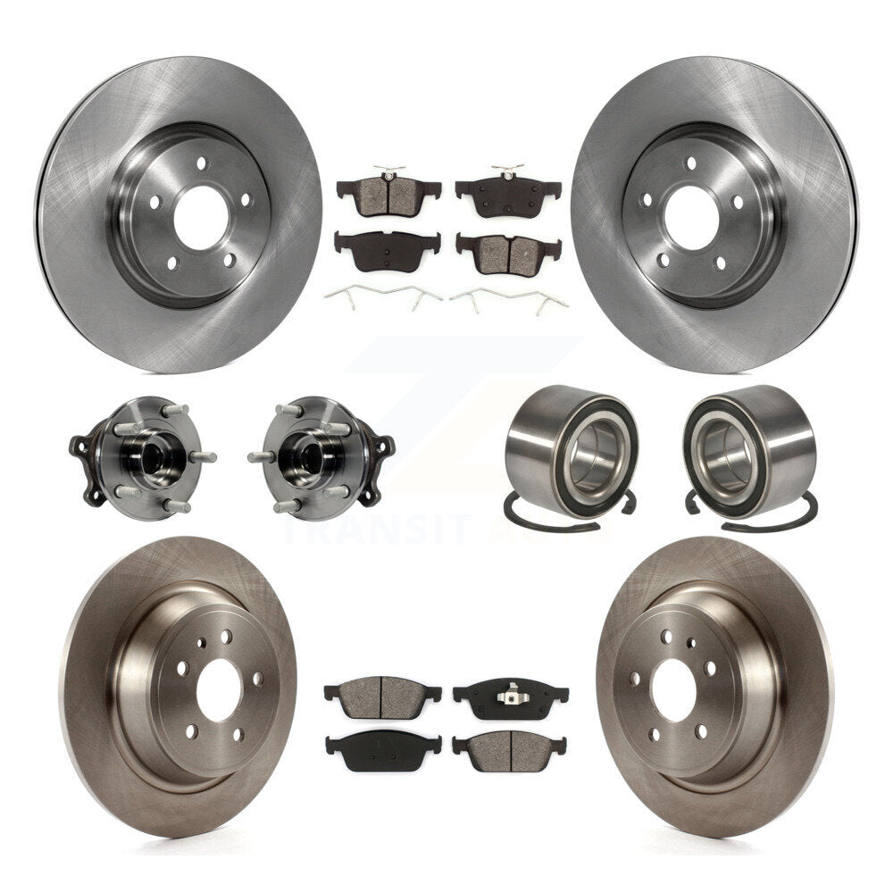 [Avant + Arrière] Kit de Roulement de roue pour Ford Escape Lincoln MKC KBB-106805