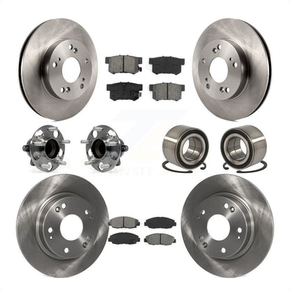 [Avant + Arrière] Kit de Roulement de roue pour 2013-2014 Honda Civic LX avec Manual transmission KBB-106811 par Transit Auto