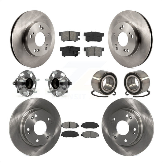 [Avant + Arrière] Kit de Roulement de roue pour 2013-2014 Honda Civic LX avec Manual transmission KBB-106811 par Transit Auto