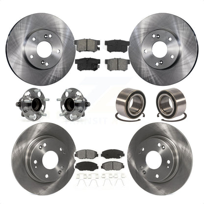 [Avant + Arrière] Kit de Roulement de roue pour 2015 Acura ILX 2.0L KBB-106812 par Transit Auto