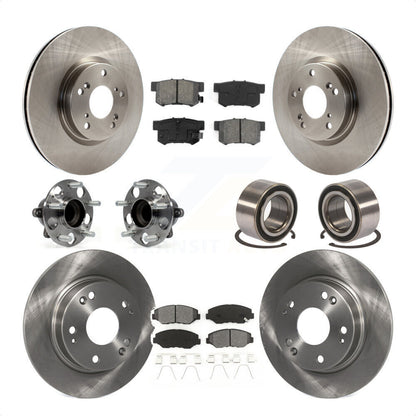[Avant + Arrière] Kit de Roulement de roue pour 2013-2015 Acura ILX 2.4L KBB-106813 par Transit Auto