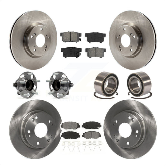 [Avant + Arrière] Kit de Roulement de roue pour 2013-2015 Acura ILX 2.4L KBB-106813 par Transit Auto