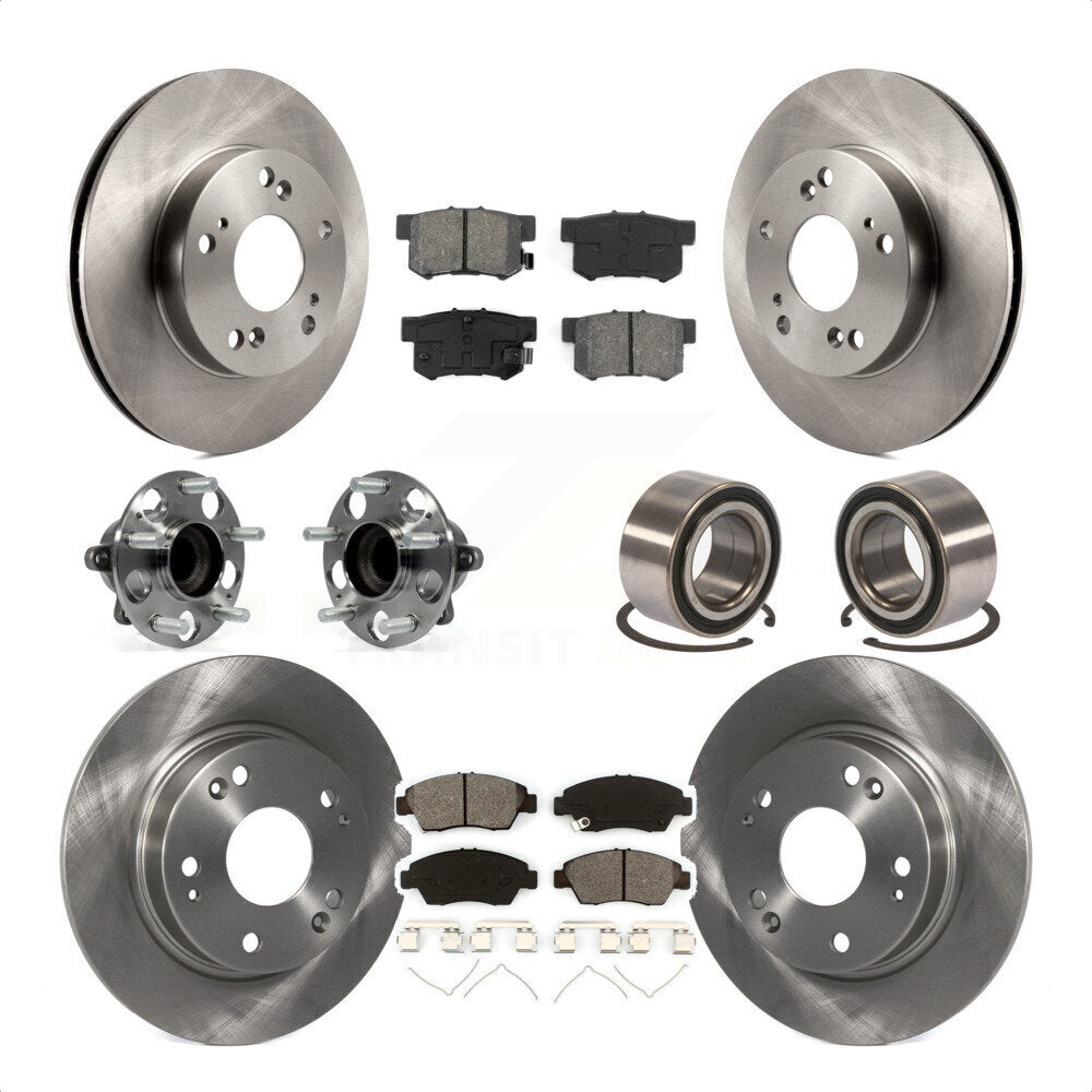 [Avant + Arrière] Kit de Roulement de roue pour 2015 Acura ILX 1.5L KBB-106814 par Transit Auto