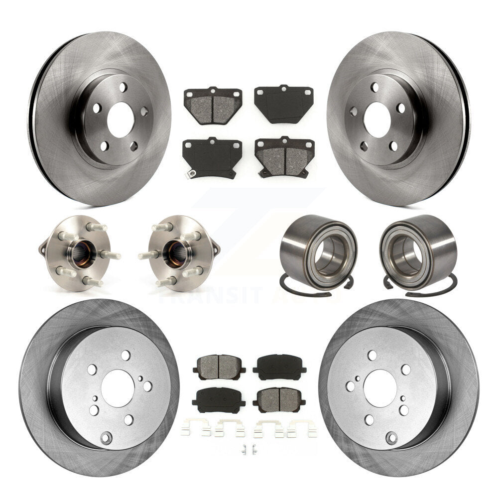 [Avant + Arrière] Kit de Roulement de roue pour 2003-2006 Toyota Matrix Pontiac Vibe AWD KBB-106819