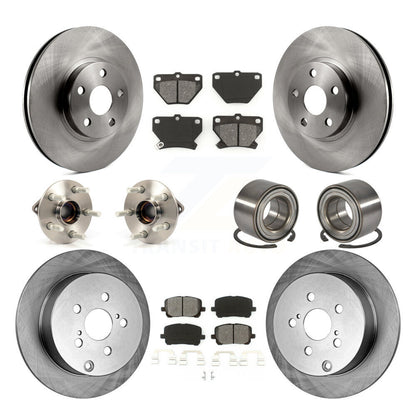 [Avant + Arrière] Kit de Roulement de roue pour 2003-2006 Toyota Matrix Pontiac Vibe AWD KBB-106819